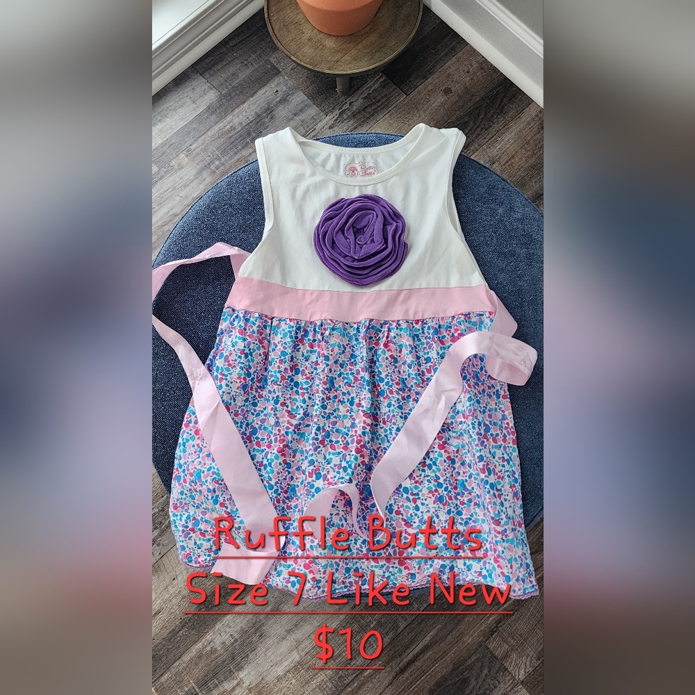 Ruffle Butt size 7 dress